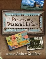 Tapa de Preserving Western history