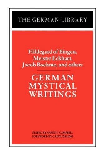 Tapa de German mystical writings