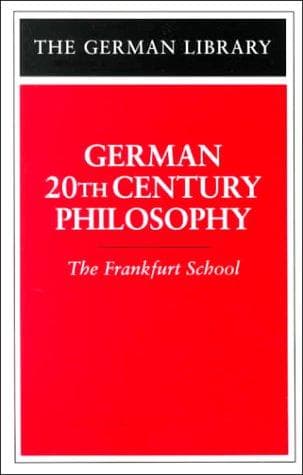 Tapa de German 20th Century Philosophy