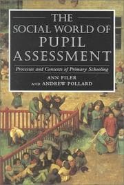 Tapa de The social world of pupil assessment