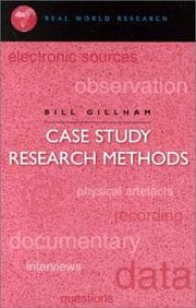 Tapa de Case Study Reseach Methods (Real World Research)