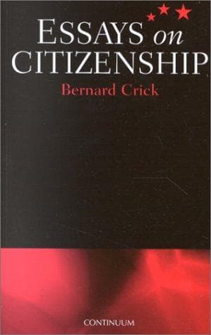 Tapa de Essays on Citizenship
