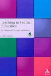 Tapa de Teaching in further education