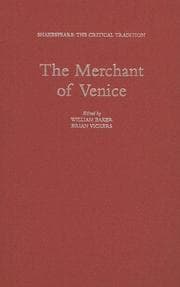 Tapa de The merchant of Venice