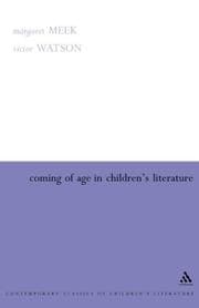 Tapa de Coming Of Age In Children's Literature