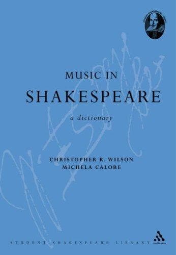 Tapa de Music in Shakespeare