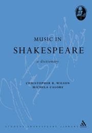 Tapa de Music in Shakespeare