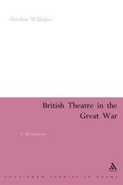 Tapa de British Theatre In The Great War
