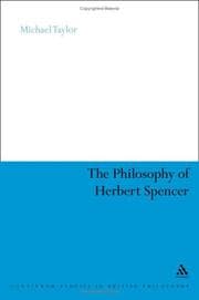 Tapa de The Philosophy of Herbert Spencer (Continuum Studies in British Philosophy)