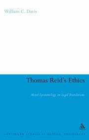Tapa de THOMAS REID'S ETHICS: MORAL EPISTEMOLOGY ON LEGAL FOUNDATIONS