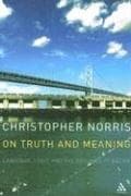 Tapa de On Truth And Meaning