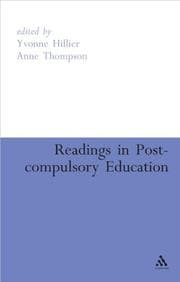 Tapa de Readings in Post-Compulsory Education