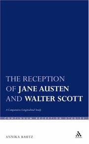 Tapa de The Reception of Jane Austen and Walter Scott
