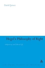 Tapa de Hegel's Philosophy of Right