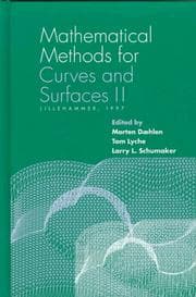Tapa de Mathematical methods for curves and surfaces II