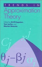 Tapa de Trends in approximation theory