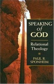 Tapa de Speaking of God