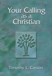 Tapa de Your Calling As a Christian (Your Calling As...)