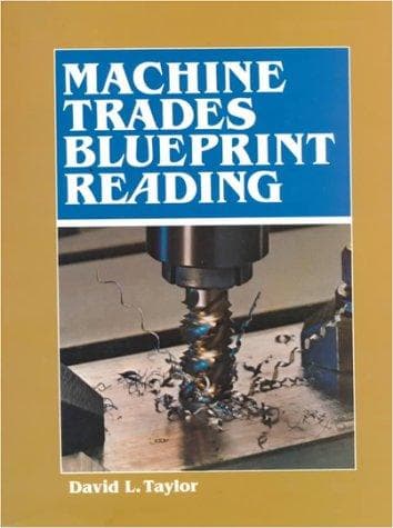 Tapa de Machine trades blueprint reading