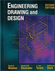 Tapa de Engineering Drawing and Design (Drafing (W/O Blueprint Rdg))