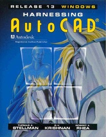 Tapa de Harnessing AutoCAD release 13 for Windows