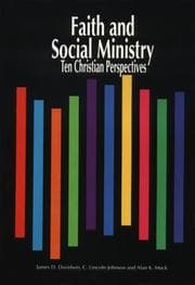 Tapa de Faith and social ministry