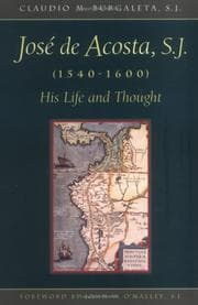 Tapa de José de Acosta, S.J., 1540-1600