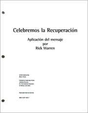 Tapa de Celebremos la Recuperacion