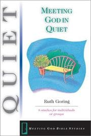 Tapa de Meeting God in Quiet