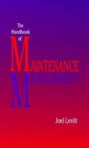 Tapa de The handbook of maintenance management