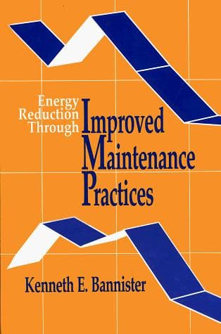 Tapa de Energy reduction through improved maintenance practices
