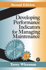 Tapa de Developing performance indicators for maintenance managing