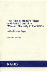 Tapa de The role of military power and arms control in Western security in the 1990s