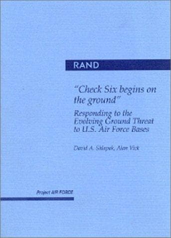 Tapa de "Check six begins on the ground"