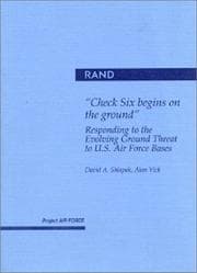 Tapa de "Check six begins on the ground"
