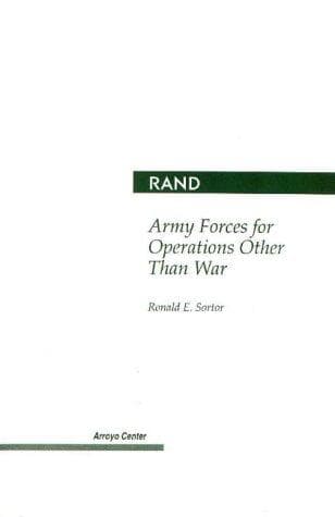 Tapa de Army forces for operations other than war