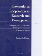 Tapa de International Cooperation in Research and Development