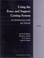 Tapa de Using the Force and Support Costing System
