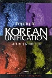 Tapa de Preparing for Korean Unification