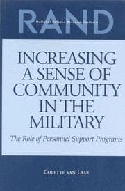 Tapa de Increasing a Sense of Community in the Military
