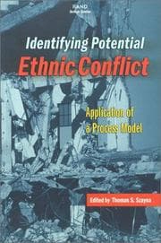 Tapa de Identifying Potential Ethnic Conflict