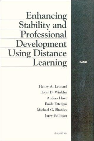 Tapa de Enhancing Stability and Professional Development Using Distance Learning