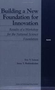 Tapa de Building a New Foundation for Innovation