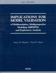 Tapa de Implications for Model Validation of Multiresolution, Multiperspective Modeling {MRMPM} and Exploratory Analysis