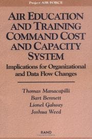 Tapa de Air Education and Training Command Cost and Capacity System