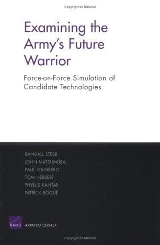 Tapa de Examining the Army's Future Warrior