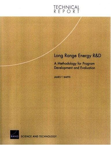 Tapa de Long Range Energy Research and Development