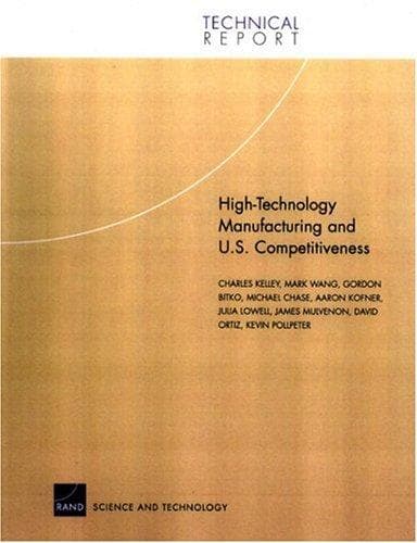 Tapa de High Technology Manufacturing and U.S. Competitiveness (Technical Report)