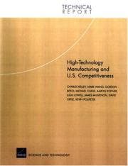 Tapa de High Technology Manufacturing and U.S. Competitiveness (Technical Report)
