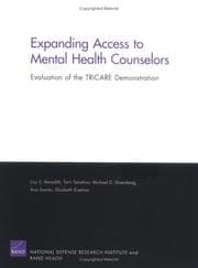Tapa de Expanding Access to Mental Health Counselors